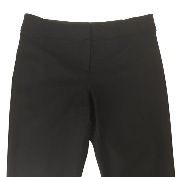 Laura Ashley NWT Black Dress Pants Size 16P Petite Stretch Trousers Tapered Leg - Picture 3 of 7